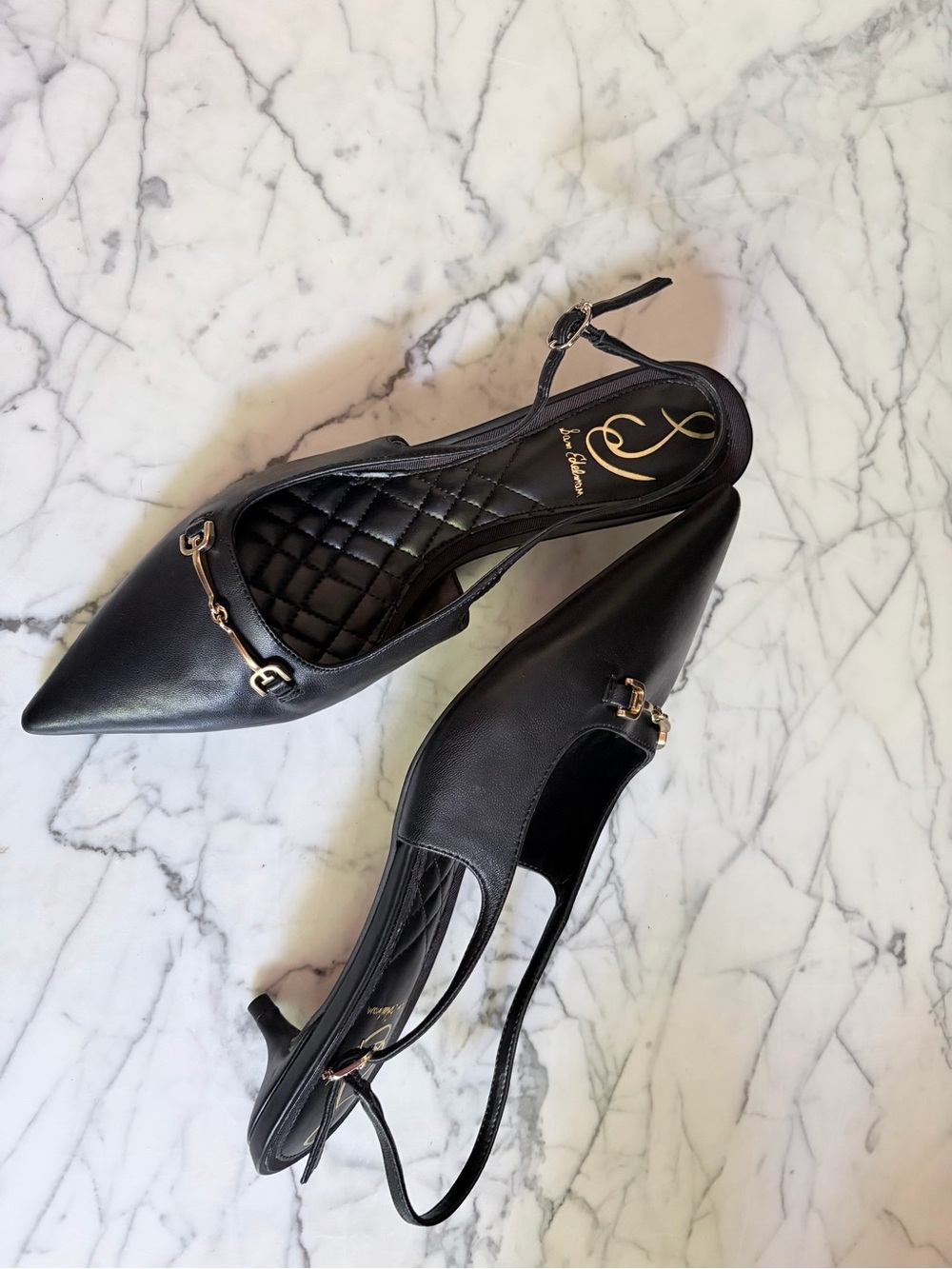 Sam Edelman Farrah Kittenheel Slingback Pump